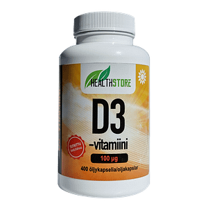 D3-vitamiini 100μg